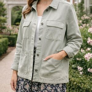 Ridgecut Women’s Utility Jacket Light Green Size L